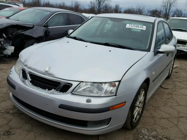 YS3FD49Y641015142 - 2004 SAAB 9-3 ARC SILVER photo 2