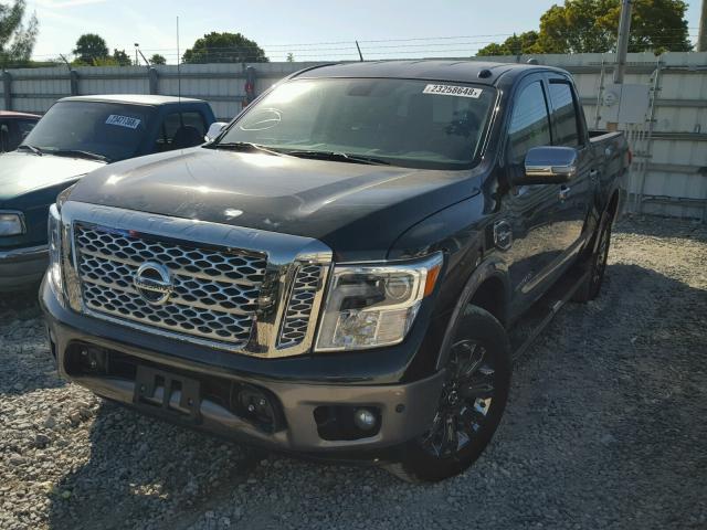 1N6AA1E50HN512526 - 2017 NISSAN TITAN SV BLACK photo 2