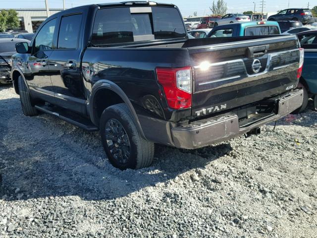 1N6AA1E50HN512526 - 2017 NISSAN TITAN SV BLACK photo 3