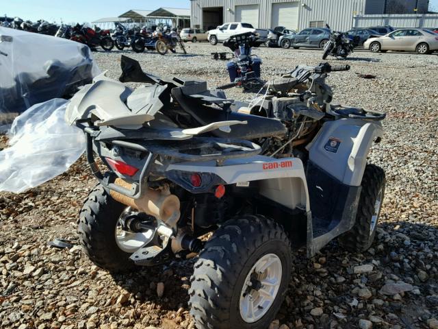 3JBLGAS23FJ003028 - 2015 CAN-AM OUTLANDER BLACK photo 4