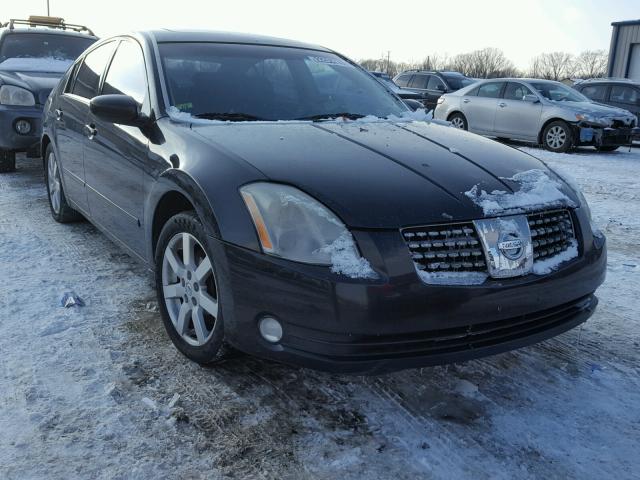 1N4BA41E14C858742 - 2004 NISSAN MAXIMA SE BLACK photo 1