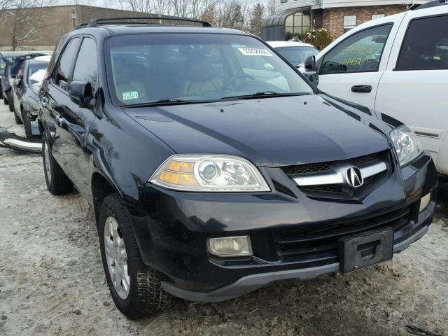 2HNYD186X6H500476 - 2006 ACURA MDX TOURIN BLACK photo 1