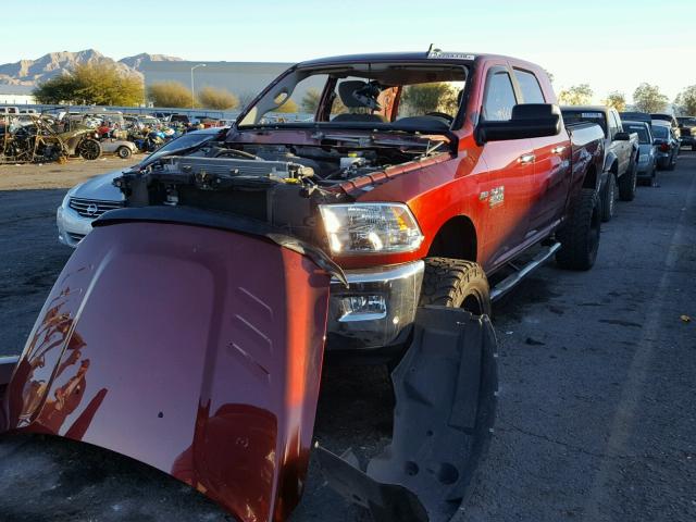 3C6UR5MJ5GG193668 - 2016 RAM 2500 SLT 栗色 照片 2