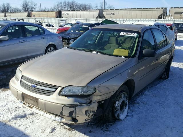 1G1ND52F14M649905 - 2004 CHEVROLET CLASSIC TAN photo 2