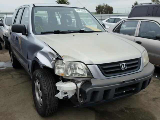 JHLRD28411C003586 - 2001 HONDA CR-V LX SILVER photo 1