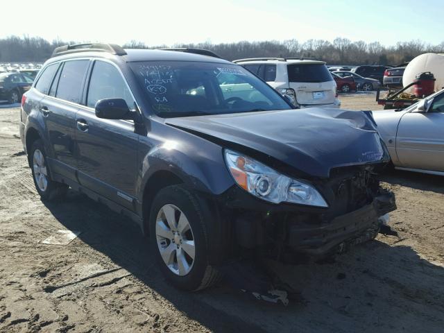 4S4BRBCC4B3349157 - 2011 SUBARU OUTBACK 2. GRAY photo 1