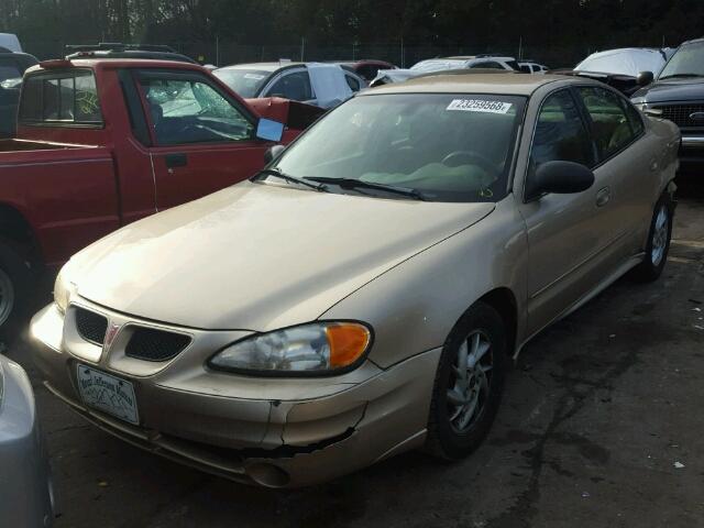 1G2NF52F13C130041 - 2003 PONTIAC GRAND AM S GOLD photo 2