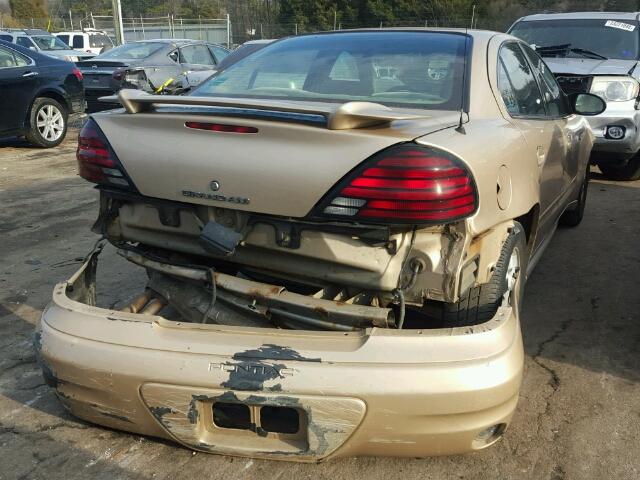 1G2NF52F13C130041 - 2003 PONTIAC GRAND AM S GOLD photo 4