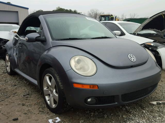 3VWSF31Y46M306764 - 2006 VOLKSWAGEN NEW BEETLE GRAY photo 1