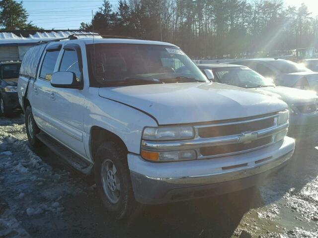 3GNFK16T81G170946 - 2001 CHEVROLET SUBURBAN K WHITE photo 1