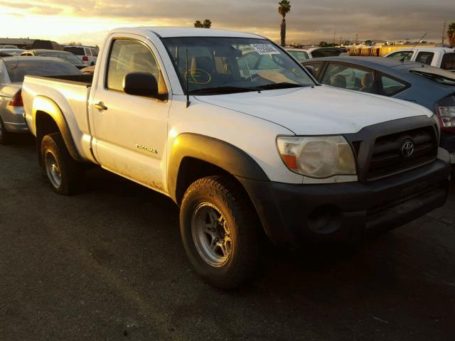 5TENX62N18Z478405 - 2008 TOYOTA TACOMA PRE WHITE photo 1