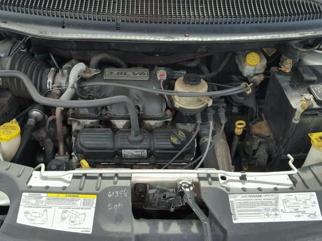 2D4GP44L47R257414 - 2007 DODGE GRAND CARA SILVER photo 7