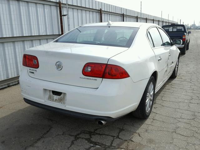 1G4HA5EM1BU122429 - 2011 BUICK LUCERNE CX WHITE photo 4