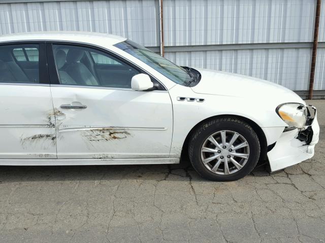 1G4HA5EM1BU122429 - 2011 BUICK LUCERNE CX WHITE photo 9