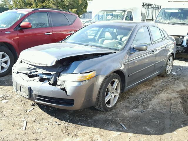 19UUA66264A053331 - 2004 ACURA TL GRAY photo 2