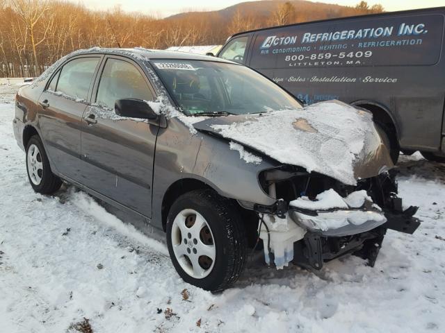 2T1BR32E26C633509 - 2006 TOYOTA COROLLA CE GRAY photo 1