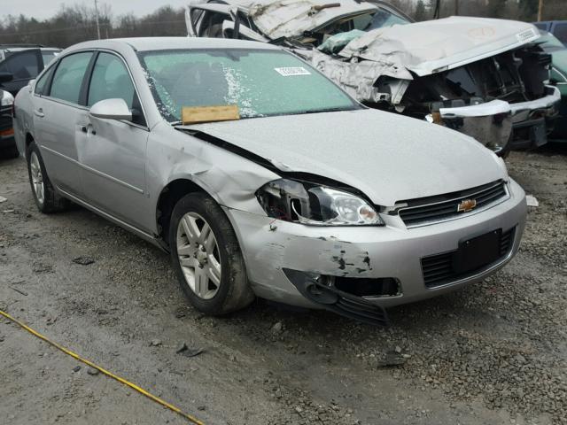 2G1WC583X81213074 - 2008 CHEVROLET IMPALA LT SILVER photo 1