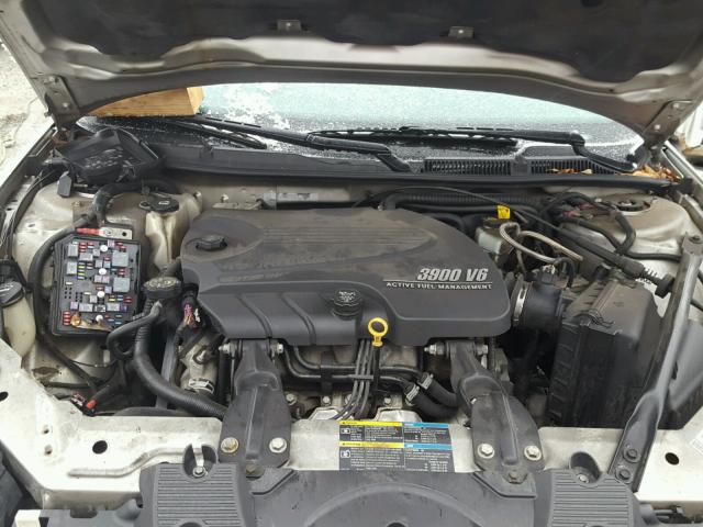 2G1WC583X81213074 - 2008 CHEVROLET IMPALA LT SILVER photo 7