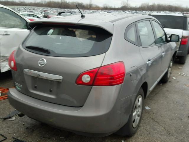 JN8AS5MT7CW278657 - 2012 NISSAN ROGUE S GRAY photo 4