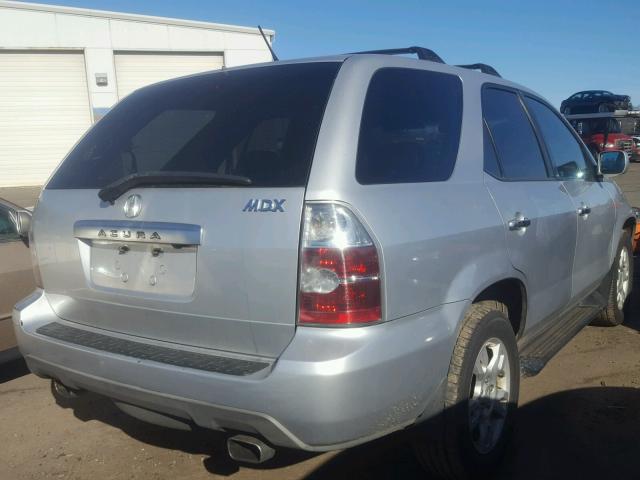 2HNYD18854H501405 - 2004 ACURA MDX TOURIN SILVER photo 4