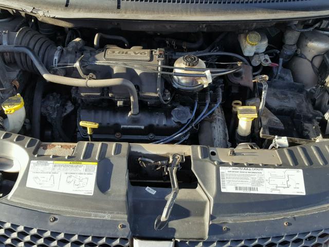 2D4GP74L83R211595 - 2003 DODGE GRAND CARA TAN photo 7