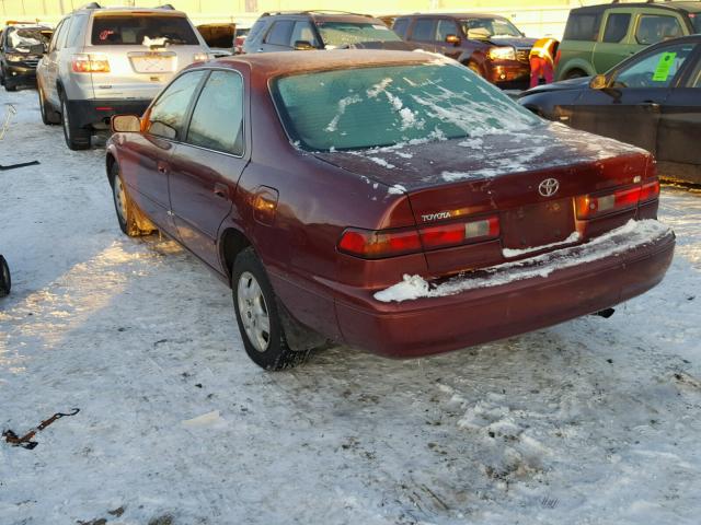 4T1BG22K7XU475996 - 1999 TOYOTA CAMRY CE RED photo 3