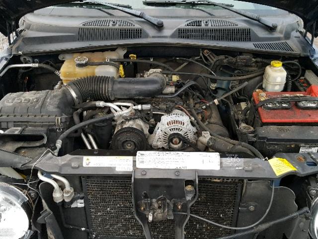 1J4GL48K66W193581 - 2006 JEEP LIBERTY SP BLUE photo 7