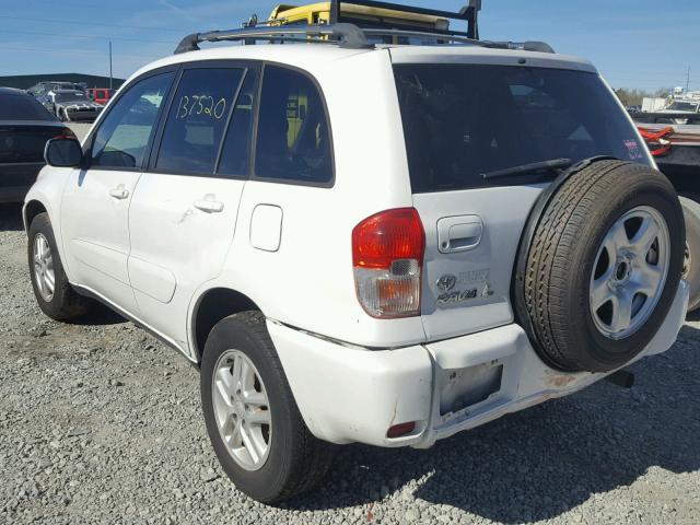 JTEGH20V730105908 - 2003 TOYOTA RAV4 WHITE photo 3