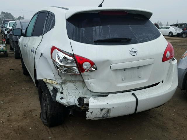 JN8AS5MT7AW506752 - 2010 NISSAN ROGUE S WHITE photo 3