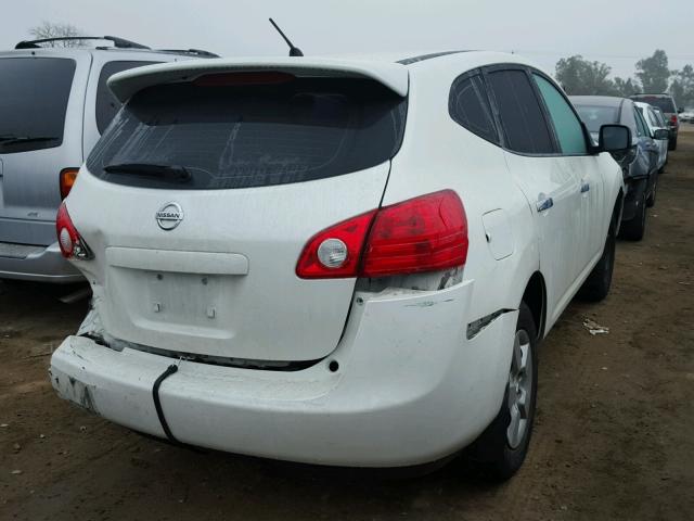 JN8AS5MT7AW506752 - 2010 NISSAN ROGUE S WHITE photo 4