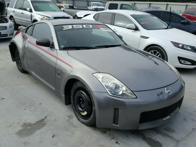 JN1BZ34E18M752576 - 2008 NISSAN 350Z COUPE GRAY photo 1