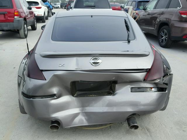 JN1BZ34E18M752576 - 2008 NISSAN 350Z COUPE GRAY photo 6