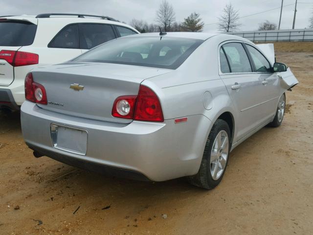 1G1ZD5EBXA4123200 - 2010 CHEVROLET MALIBU 2LT SILVER photo 4