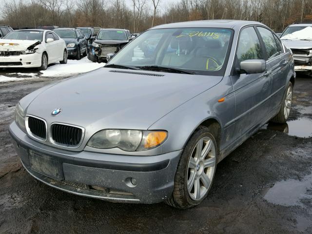 WBAEW53454PN32662 - 2004 BMW 330 XI SILVER photo 2