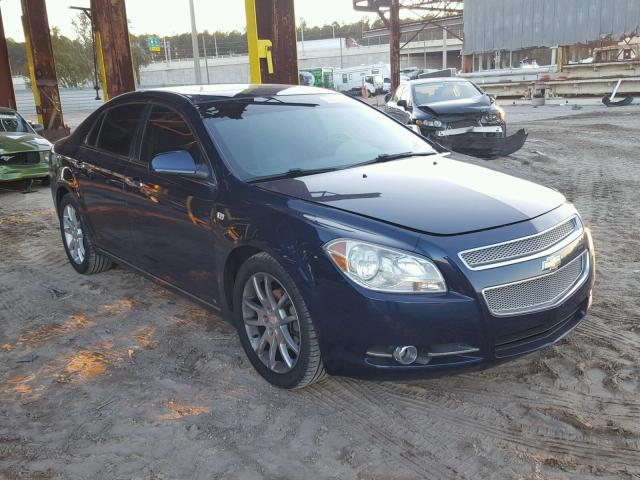 1G1ZK577184226899 - 2008 CHEVROLET MALIBU LTZ BLUE photo 1