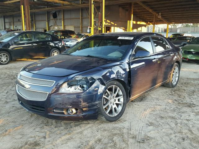 1G1ZK577184226899 - 2008 CHEVROLET MALIBU LTZ BLUE photo 2