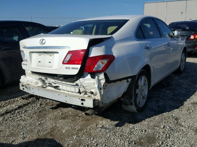 JTHBJ46G092315849 - 2009 LEXUS ES 350 WHITE photo 4