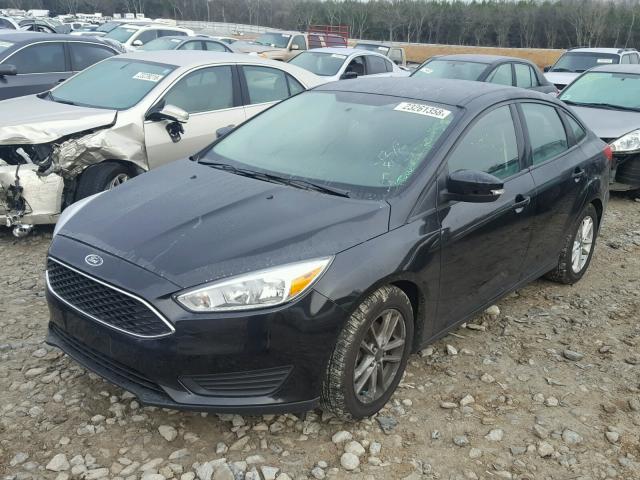 1FADP3F25FL208623 - 2015 FORD FOCUS SE BLACK photo 2