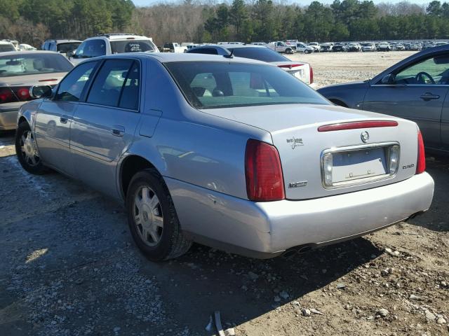 1G6KD57Y65U142264 - 2005 CADILLAC DEVILLE SILVER photo 3