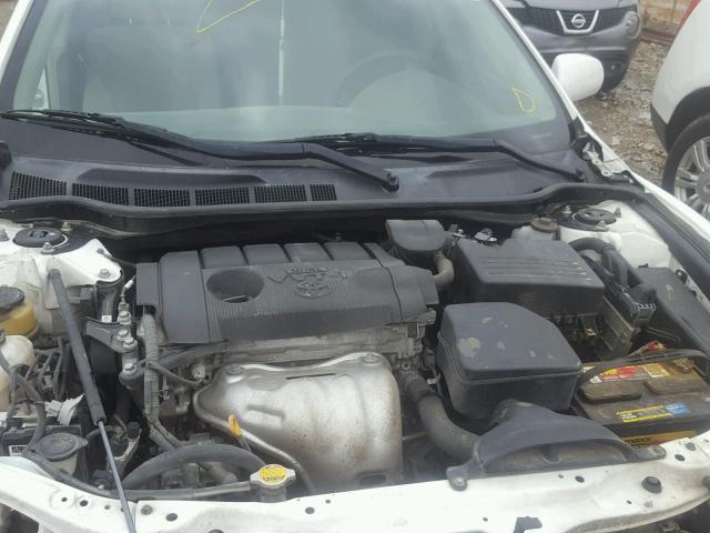 4T1BF3EK2BU627602 - 2011 TOYOTA CAMRY BASE WHITE photo 7