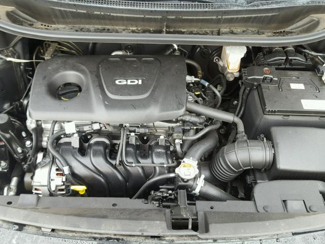 KNADM4A36H6027537 - 2017 KIA RIO LX Սև լուսանկար 7