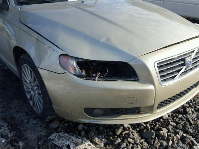 YV1AS982971025048 - 2007 VOLVO S80 3.2 BEIGE photo 9