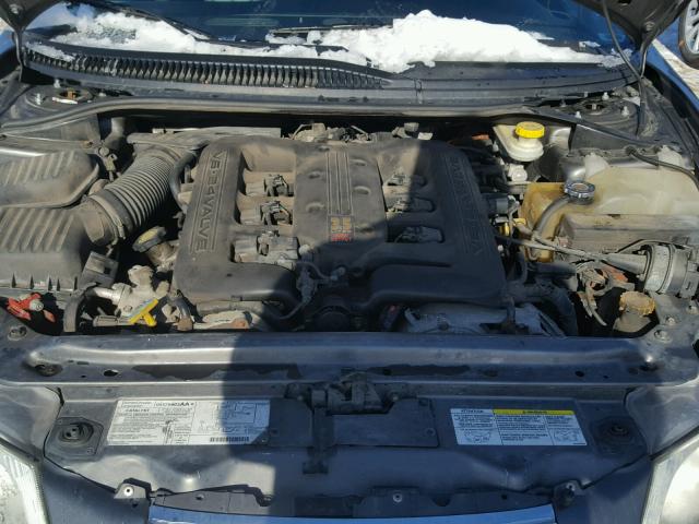 2C3HE66G34H642486 - 2004 CHRYSLER 300M GRAY photo 7