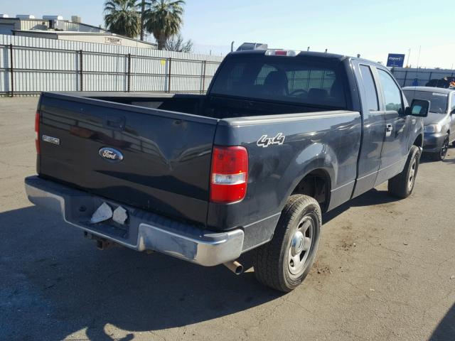 1FTPX14557KC42349 - 2007 FORD F150 BLACK photo 4