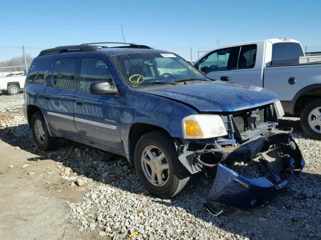 1GKET16S666118916 - 2006 GMC ENVOY XL BLUE photo 1