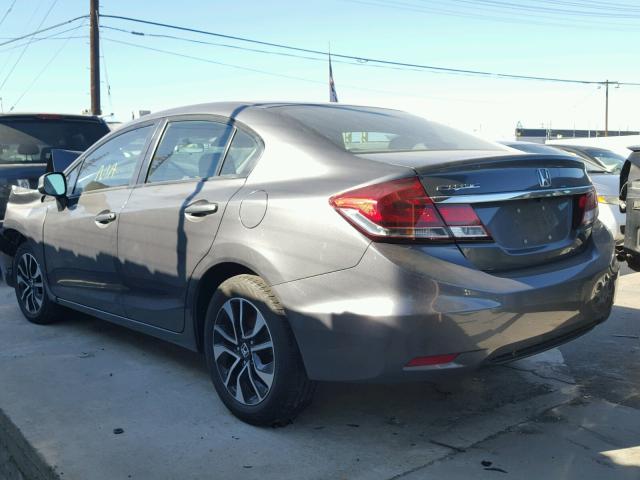 19XFB2F82DE216040 - 2013 HONDA CIVIC EX SILVER photo 3