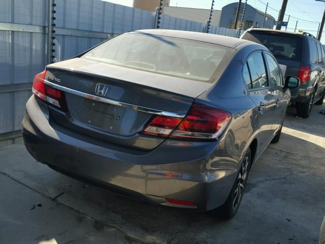 19XFB2F82DE216040 - 2013 HONDA CIVIC EX SILVER photo 4