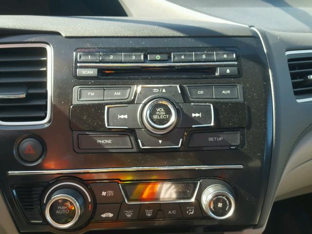 19XFB2F82DE216040 - 2013 HONDA CIVIC EX SILVER photo 9