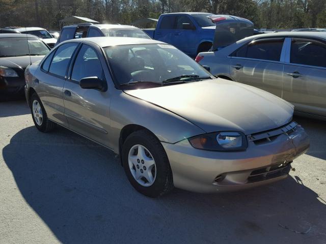 1G1JC52F057117093 - 2005 CHEVROLET CAVALIER BEIGE photo 1