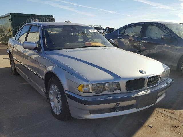 WBAGG83411DN89123 - 2001 BMW 740 I AUTO SILVER photo 1